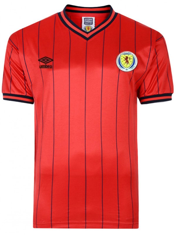 Scotland maillot rétro extérieur uniforme de football deuxième maillot de football pour hommes Sportswear 1982